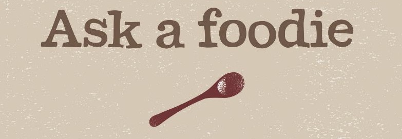 ask a foodie text image